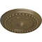 Ekena Millwork Foster Shell Ceiling Medallion (Fits Canopies up to 9 5/8"), 15 3/4"OD x 2"P, Mississippi Mud CM15FOMMF - alternate 2